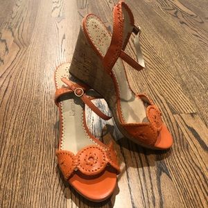Jack Rogers wedge sandals size 11m